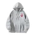 thumbnail image 4 of Sudadera con capucha con cordón Sudadera con capucha con cordón Sudadera con capucha para adultos XL, 4 of 9