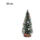 thumbnail image 2 of Moyic simulación árbol de Navidad miniatura atmósferas artificiales decoración de Navidad artesanía planta ornamento fotografía regalo Kits de decoración para fiestas 20 centímetros, 2 of 6