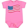 thumbnail image 3 of Inktastic Grunge American Flag Boys or Girls Baby Bodysuit, 3 of 5