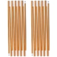 thumbnail image 1 of Tetne Poles 2 Pieces Aluminum Alloy Tent Poles Repair Kits Support Rod for Hikin, 1 of 5