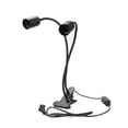 thumbnail image 3 of Labymos Bulb Flexible Gooseneck Aluminium Wire Neck Clip-On Cable Desk Lamp Holder Cord Light Base, 3 of 5