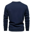 thumbnail image 4 of Hoodie Mens Shirts Hooded Drawstring Adjustable Shirt Mens Solid Color Long Sleeved Top Casual Pullover Hooded Loose Hoodie Everyday,Streetwear,Outdoor Sports Clothing Shirts For Men, 4 of 4