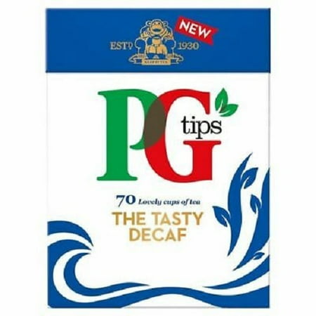 PG Tips Pyramid Tea Bag Decaf 70 Count Tea Bag (Pg Tips Tea Bags Best Price)