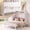 White, variant on Mjkone Murphy Bed Queen with Desk,Space-Saving Cabinet Bed with Desk and Shelves,Multifunctional Murphy Bed with Mattress,Light Gray