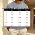 thumbnail image 4 of Men's Fleece Crewneck Sweatshirt Cotton Long Sleeve Pullover Casual Thermal Shirts fall winter fashion comfort solid Sweatshirt Navy XL, 4 of 6