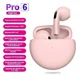 thumbnail image 1 of Nuevos auriculares inalámbricos Pro 6 TWS con micrófono, auriculares Bluetooth, auriculares deportivos para correr para Apple iPhone Xiaomi Pro6, 1 of 6