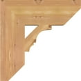 thumbnail image 3 of Ekena Millwork 5 1/2"W x 18"D x 18"H Balboa Slat Smooth Bracket, Western Red Cedar, 3 of 4