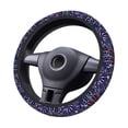 thumbnail image 4 of Fotbe Red White Blue Fireworks 1 for Steering Wheel Cover Universal 15 in Car Accessories for Men Women,Steering Wheel Protector Comfortable Protective Case for SUV Sedan Decor, 4 of 8
