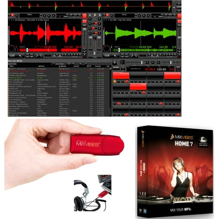 Mix Vibes Home7 Dj Software + Usb Audio Interface For Free! Mixing Your Favorite Songs Has Never Been This Easy! Mix Vibes Home7 Dj Software + Usb Audio Interface For Free! Mixing Your Favorite Songs Has Never Been This Easy!