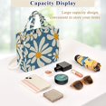 thumbnail image 5 of FORMRS Womens Corduroy Tote Bag Crossbody Shoulder Purse Handbag with Detachable Strap, Whimsy Daisy Pattern, 5 of 7