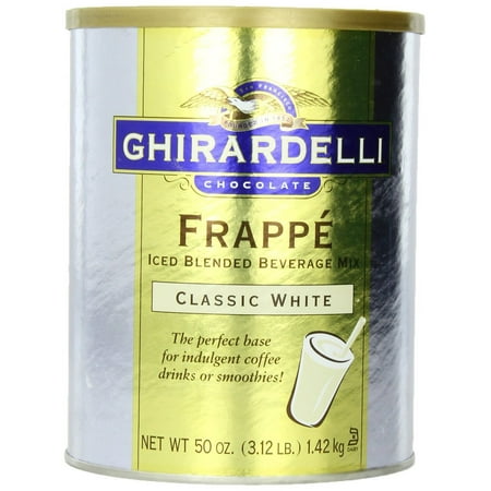 Ghirardelli Beverage Mix, Classic White 50 oz