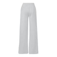 thumbnail image 7 of Mercatoo Heart Print Sweatpants for Girls Baggy Athletic Pants Wide Leg 𝗬2K 𝗗rawstring Elastic Waist Joggers with Pocket, 7 of 7