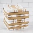thumbnail image 6 of KAF Home Set of 10 Terra Kitchen Towels, GRS Certified & Multi-Purpose Dish Towels, Natural, 6 of 6