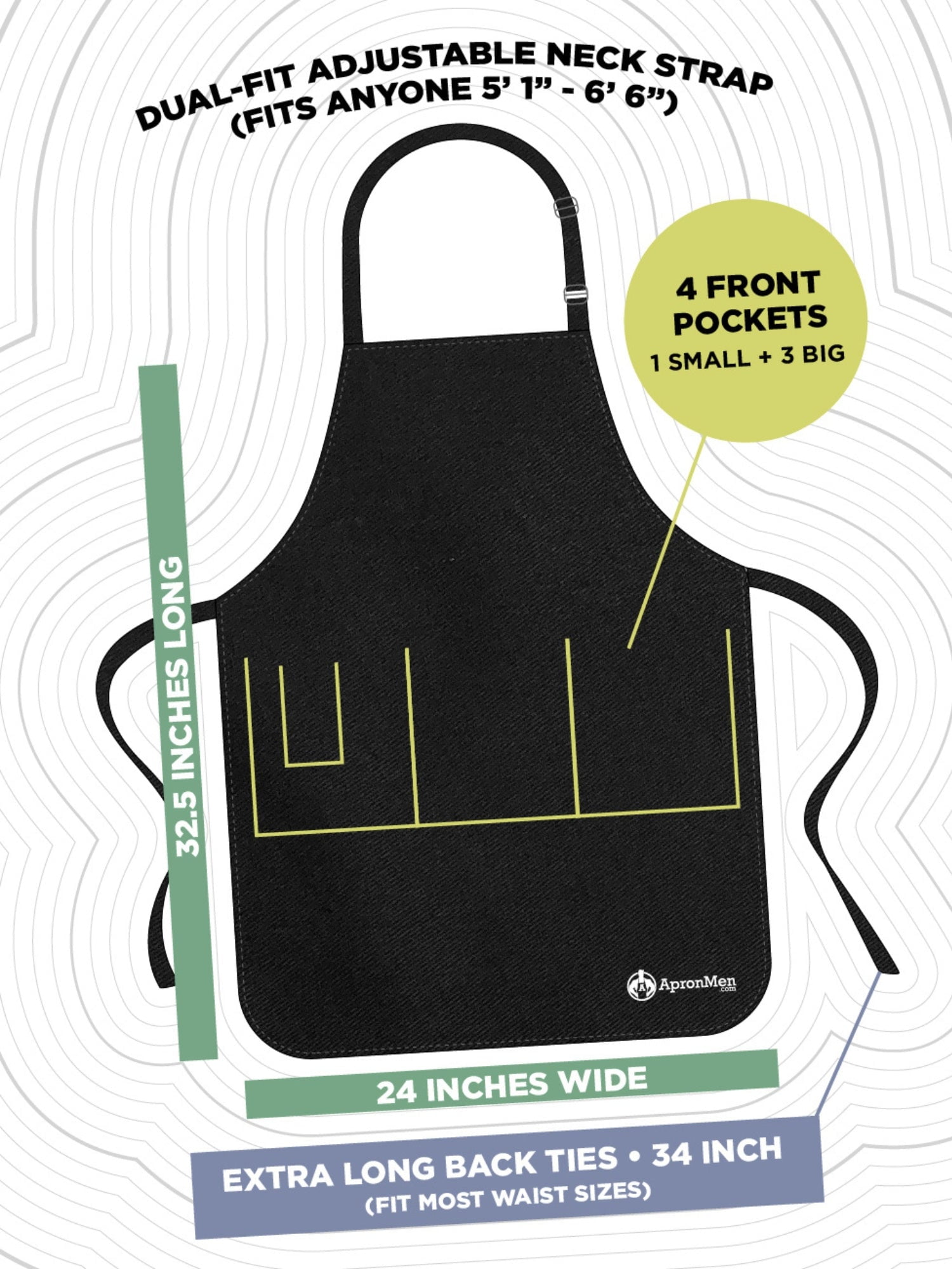 Funny Cooking Apron Stand Back Novelty Kitchen Black Aprons For Women And  Men