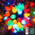 thumbnail image 1 of Luces navideñas Supernoor 50 LED C7 con pilas, 1 of 8