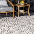 thumbnail image 6 of nuLOOM Outdoor Tribal Gretchen Area Rug, 5' x 8', Gretchen Light Grey, 6 of 6