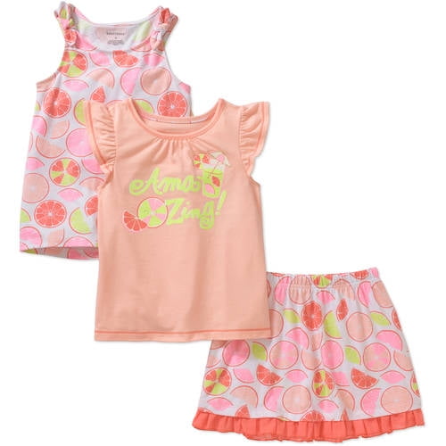 New Healthtex Baby Girl Peach Mermaid In Training Two Piece Swimsuit 0-3 Months