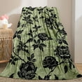 thumbnail image 3 of EUDIDV Cooling Blanket Thermal Blanket;Peony Flower Shawl Blanket Nap Cover Blanket Autumns And Winter Warm Sofa Small Blanket Holiday Gift Suitable For Home Office Car Outdoor, 3 of 6