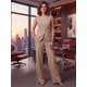 thumbnail image 2 of Conjunto 2 Piezas Elegante, Chaleco Moderno y Pantalón de Corte Amplio, Estilo Sofisticado para Mujer, 2 of 5