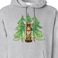 thumbnail image 3 of Inktastic Alaska Moose and Trees Adult Hoodie Sweatshirt, 3 of 4