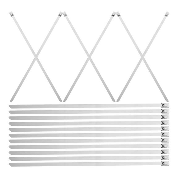 Worgeous 20 Pcs Modification Bolts Socket Fairing Stainless Steel Cable Tie