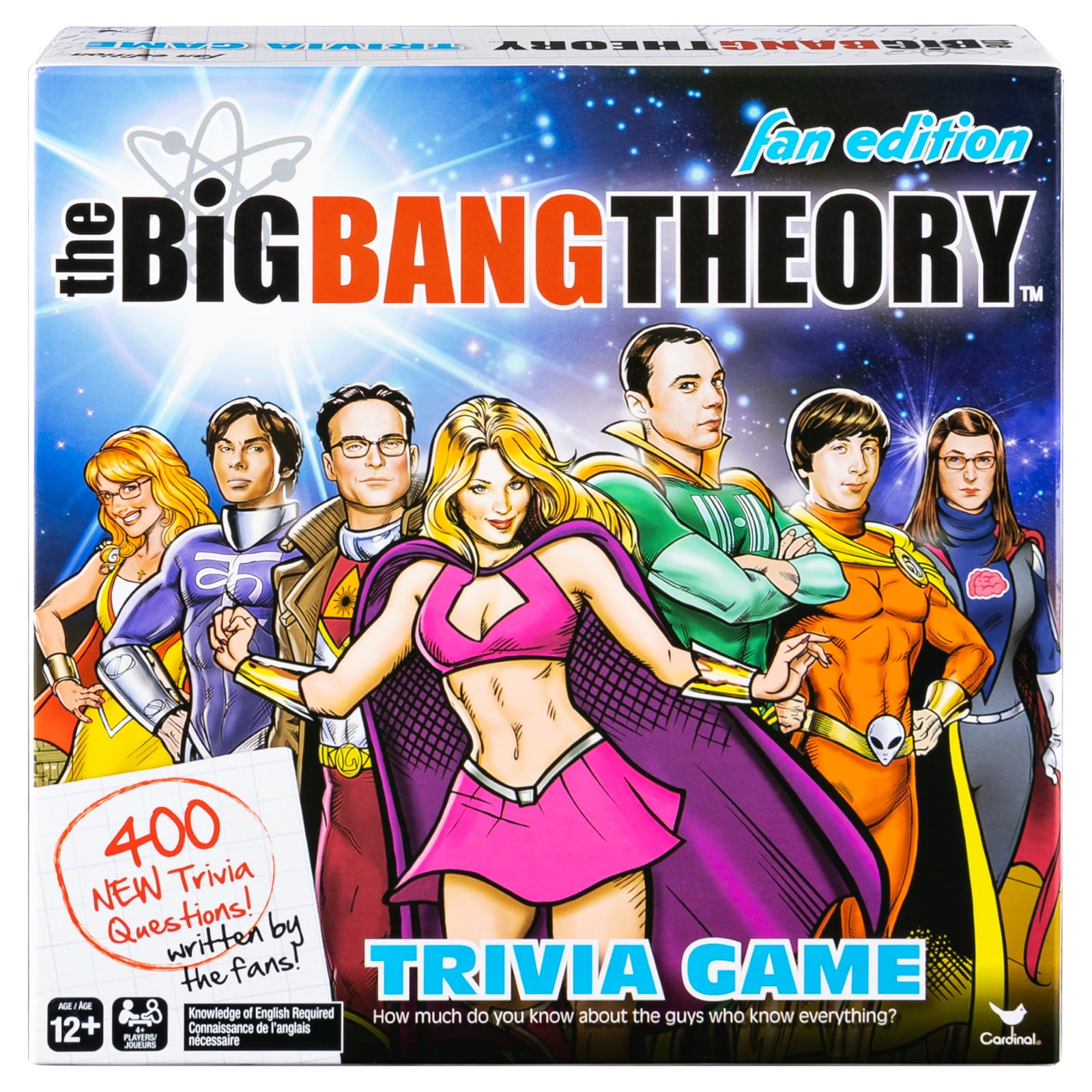 The Big Bang Theory Tv Show Trivia Game Fan Edition For Kids Teens And Adults Walmart Com