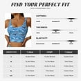 thumbnail image 6 of Yiaed Blue Fish Print Ladies Waistcoat Women Sports Vest Vest Sports Women Sports Top Yoga Vest for women-Large, 6 of 8