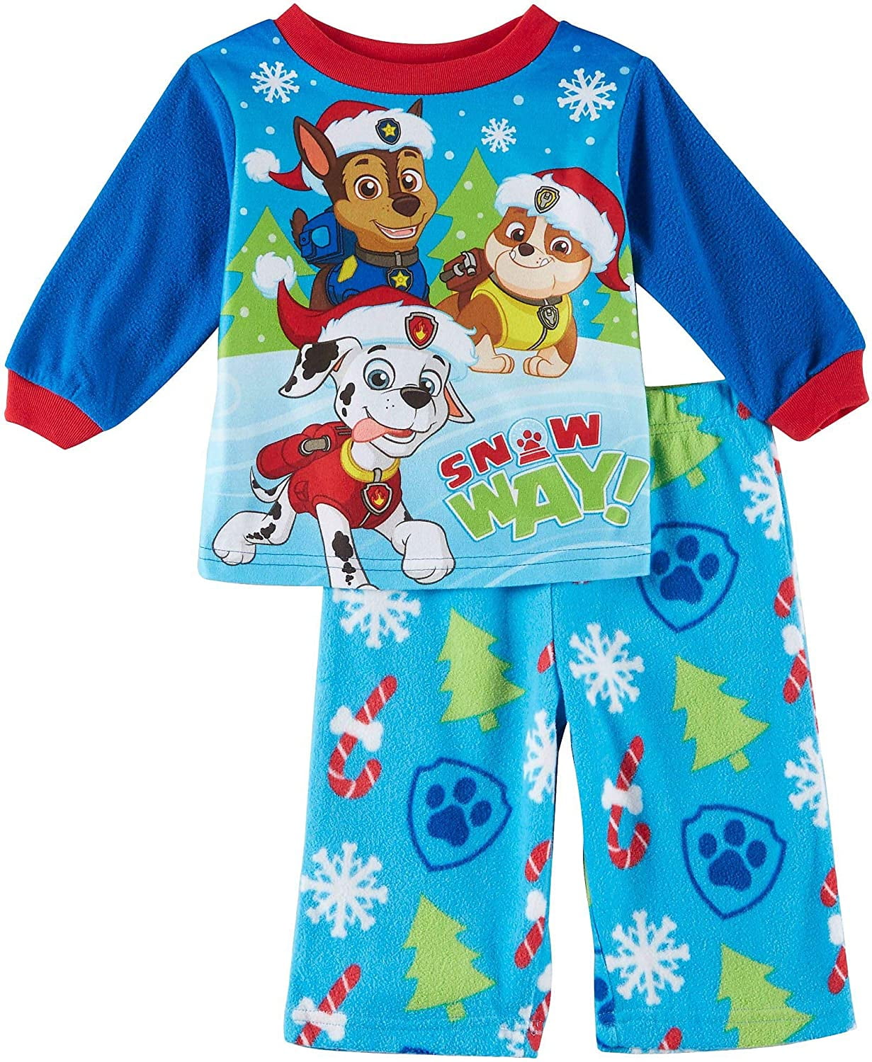 Boys' Christmas Fleece Infant Pajamas | Walmart Canada