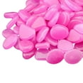 thumbnail image 7 of 100pcs Luminous Cobblestones Pebbles Stones Glow in the Dark Gravel for Aquarium Fish Tank Garden Yard Decoration (Light Purple), 7 of 7