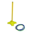 thumbnail image 3 of Juego de lanzamiento de aros, juego de carnaval, regalo para niños, divertido para niños y adultos, para interior y exterior, patio, césped, fiesta, Poste amarillo, 3 of 8