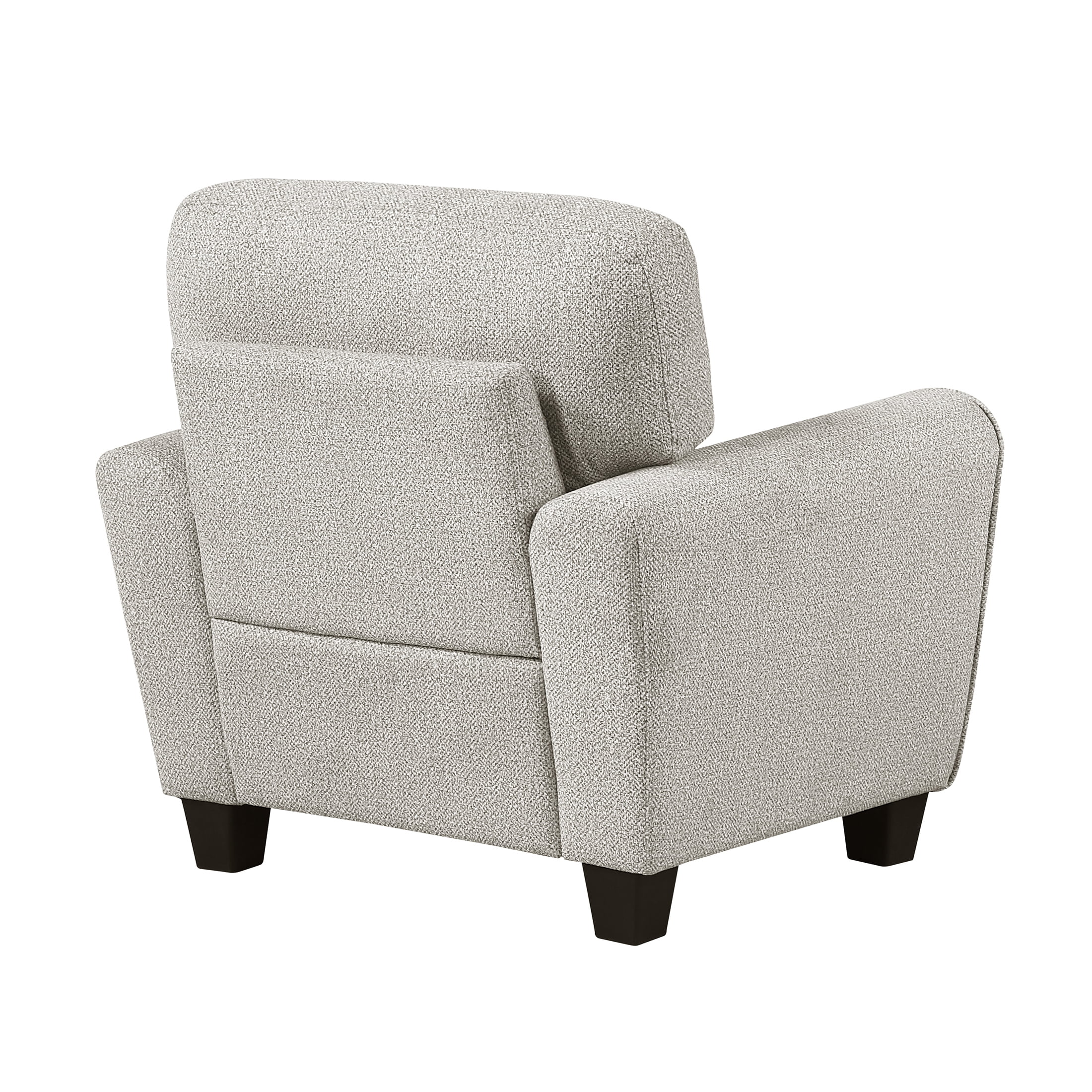 OakvillePark Nyra Chenille Accent Chair, Gray