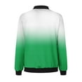 thumbnail image 5 of Goodtrade8 Zip up Jackets for Women Bomber Jacket Casual Gradient Pocket Women's Tops, 5 of 5