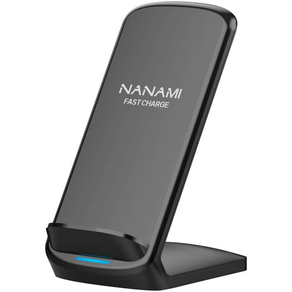 NANAMI A Mis à Niveau le Chargeur Sans Fil Rapide 15W, Support de Charge Sans Fil Compatible iPhone 13/12/12 Mini/11 Pro Max/SE2/XR/XS