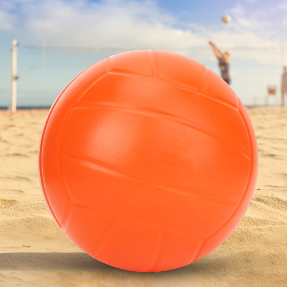 Riousery Premium PU Volleyball Air Inflation Free Soft Indoor Outdoor Training Sports Ball for Students, Official Size (8.27 inches / 21 cm)