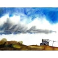 thumbnail image 2 of McCreery, Paul 24x19 White Modern Wood Framed Museum Art Print Titled - Country Life I, 2 of 4