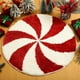 thumbnail image 4 of Tapetes de poliéster, adornos navideños, alfombras navideñas, tapete navideño con forma de copo de nieve, tapete navideño, decoración navideña para sala de estar, dormitorio, cocina, baño, decoracione, 4 of 8