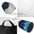 thumbnail image 4 of LNWH Laundry Basket, Colorful Balloons Pattern Foldable Laundry Hamper With Handles Waterproof, Small, 4 of 8