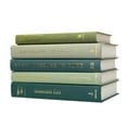 thumbnail image 5 of Pen & Willow Green Decorative Books - Real, shelf-ready book stacks for bookshelves, coffee tables, or end tables. For home or office decor, weddings, or staging decor., 5 of 5