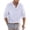 White, variant on DGMIOCS Mens Collared Shirt Golf Polo Minimalist Beach Yellow S