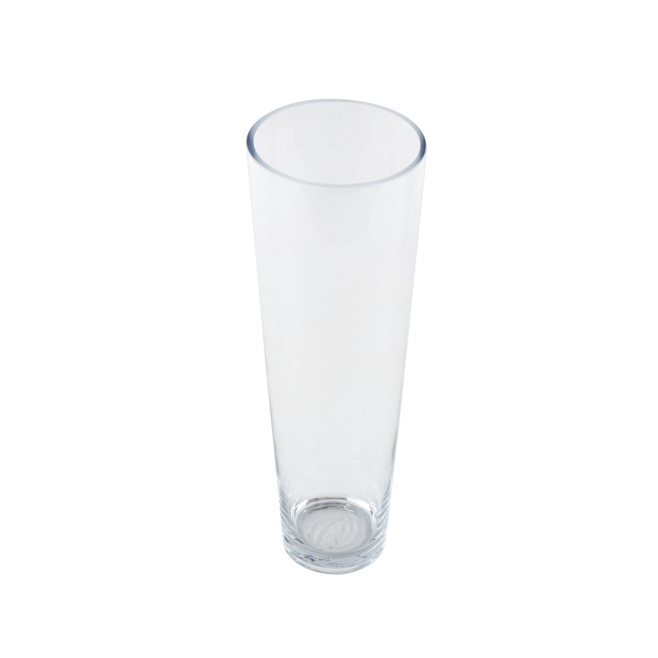 DecMode 24" Tall Glass Vase