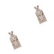thumbnail image 1 of Ounissouiy Estatua mitológica egipcia de Anubis, estatuilla de resina para decoración del hogar, cabra Beige Cabra beige 2Conjunto, 1 of 1