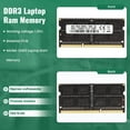 thumbnail image 5 of DDR3 8GB Laptop Ram Memory 1600Mhz PC3-12800 1.35V 204 Pins SODIMM Support Dual Channel fo2Xk2403, 5 of 5