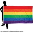 thumbnail image 6 of In the Breeze 3701 — Rainbow Grommet Flag - 4 x 6 Feet, Colorful, Pride Flag, 6 of 6