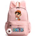 thumbnail image 1 of Anime One Piece Backpack Knapsack Kids Boy Girl Printed School Bag Teenager Student Cartoon Bookbag Outdoor Rucksack, 1 of 5