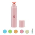 thumbnail image 2 of Milaget Baby Nail File Drill Polish Manicure Care Cutter for Toes Fingernails Pink, 2 of 9