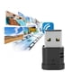 thumbnail image 4 of Tarjeta de red USB inalámbrica, adaptador de tarjeta de red Wifi de doble banda 600Mbps 2,4G/5G Adaptador de tarjeta de red Diseño fácil de usar, 4 of 9