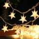 thumbnail image 2 of Guirnalda de luces LED con forma de estrella de 1,5 m, 3 m, 6 m y 10 m, para Navidad, fiestas, bodas, con pilas o alimentación por USB, para el hogar, 2 of 5