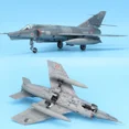 thumbnail image 3 of Kitty Hawk Assembled Aircraft Model Kit KH80137 Dassault Etandaru IVP/IVM Attack Aircraft 1/48 Scale, 3 of 6