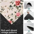 thumbnail image 3 of Pioneer Flower Floral Print Pattern Kitchen Rugs Sets Of 3,Kitchen Runner Rugs Non Skid Washable,Decorative Kitchen Floor Mats for Kitchen,Sink,Laundry,17"x30"+ 17"x47" + 17"x59", 3 of 6