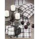 thumbnail image 3 of Saro Lifestyle Colección Yuri Servilletas De Algodón Con Diseño A Cuadros (Juego De 4) 20" Gris, 3 of 4